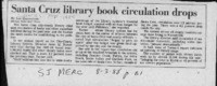 Santa Cruz library book circulation drops