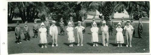 El Centro School - Lands of Friendship; Children in Costumes; Dutch