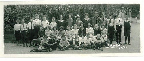 El Centro School Class Photo - 1923 - 'A' 6th Grade