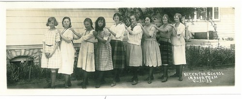 El Centro School Class Photo - 1922 - Indoor Team