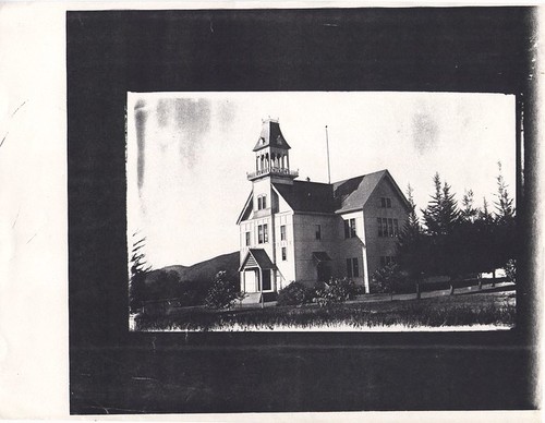 Center Street School, Prior to Bell Tower Installation in 1890