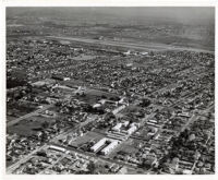 Aerial view of Santa Monica Airport