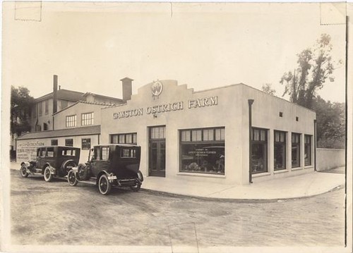 Cawston Ostrich Farm Sales Room Exterior, South Pasadena, CA