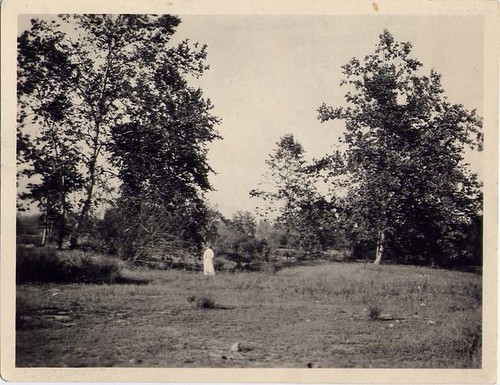 Woman Standing in the Distance in the Arroyo Seco