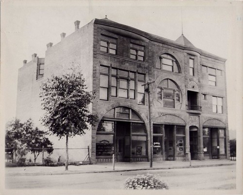 Opera House, Built 1887, with First Library