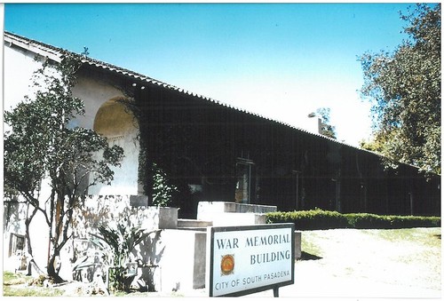 1975 Slide Show: Cultural Landmarks of South Pasadena: War Memorial Building