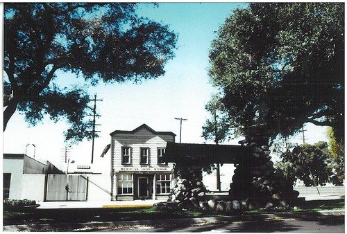 1975 Slide Show: Cultural Landmarks of South Pasadena: Watering Trough and Meridian Ironworks