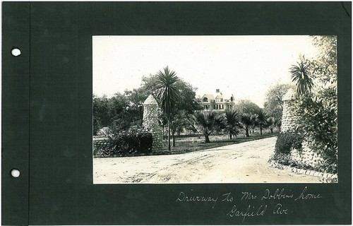 Driveway to Mrs. Dobbins House, Garfield Avenue