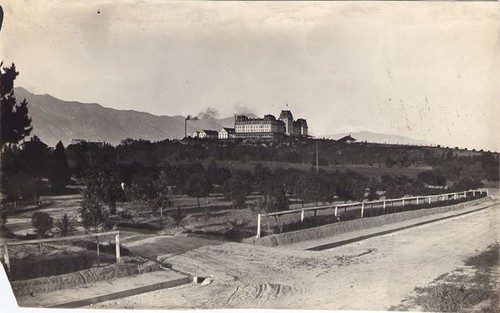 First Raymond Hotel on Hill; Looking Northeast