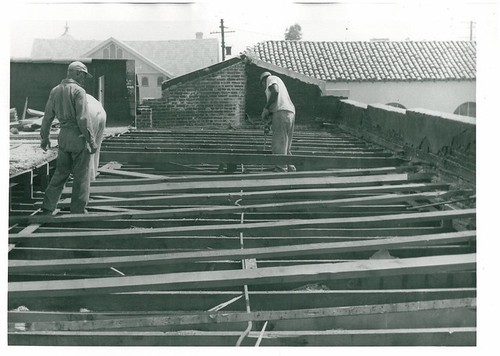 Rafters & Joists-removal, const. City Jail, Ed Holton, Gen. Cont