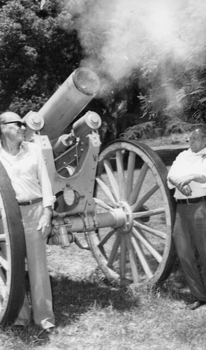 Cannon on War Memorial