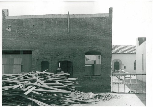 Roof Sheathing - Demolition of Old Office for New City Jail