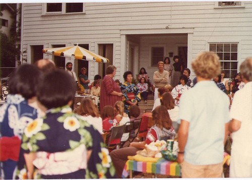 Gathering of Japanese Exchange Students and South Pasadena Families