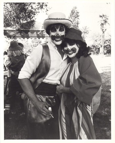 Janet and Scott Zieglar, Clowns at Fourth of July Celebration at Garfield Park