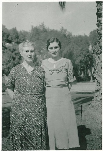 Jane Ganter and Daughter Esther, Lived at 709 Prospect Ave