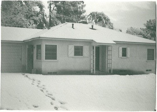 Footprints in the Snow, Leading to House