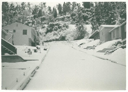 Undisturbed Snow on Street