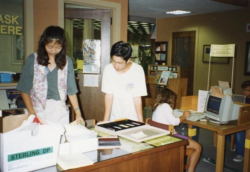 1993 Summer Reading Program Volunteers - Vivian Chan, Stanley Lue