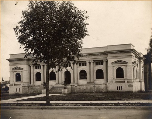 Front of Original (1908) Library