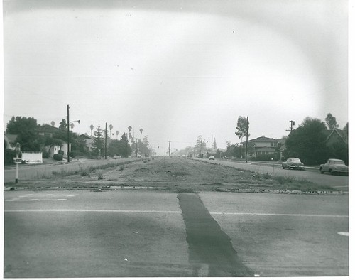 Huntington Drive Looking East from Wayne Avenue