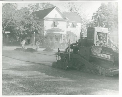 Paving Monterey Between Fair Oaks and Lincoln Park Place