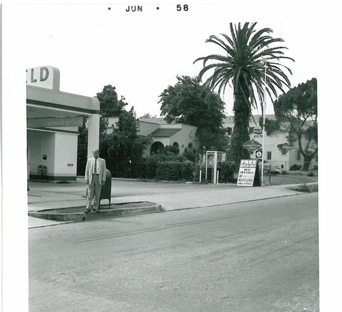 C. H. Lane Curbside at Service Station