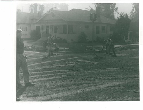 Grading Intersection, Monterey Road Improvement, Osborn Construction