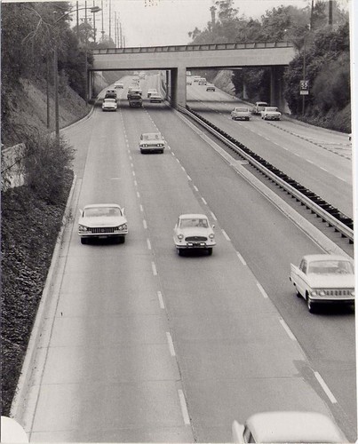 Light Traffic on Arroyo Seco Parkway