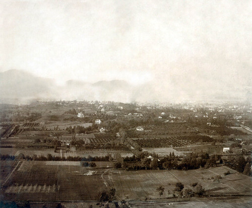 South Pasadena Panorama from the Monterey Hills, 1895