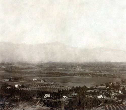 South Pasadena Panorama from the Monterey Hills, 1895