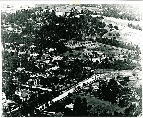 South Pasadena from the Air - Fairview and Buena Vista in Foreground