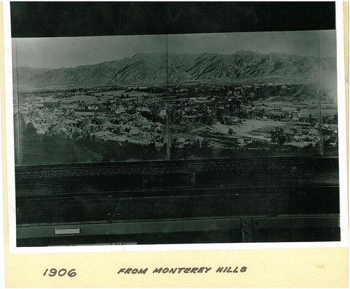 South Pasadena from Monterey Hills