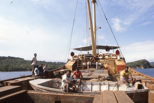 Cash crop cargo ship storage area