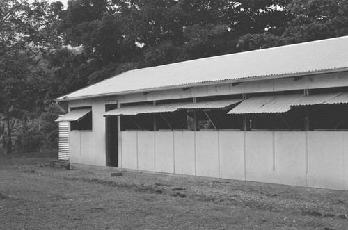 Classroom exterior at the South West Bay Elementary School