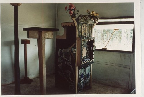 Charismatic Presbyterian church altar