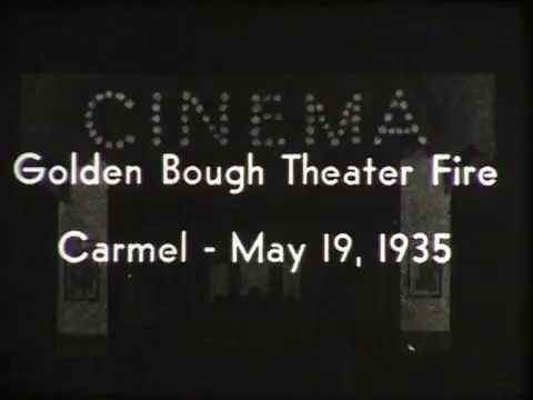 Fire at the Golden Bough Theater, May 19, 1935