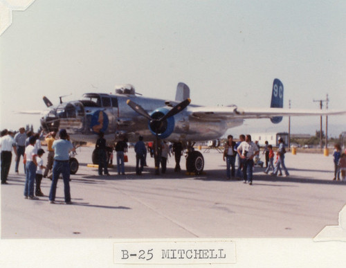 Air show image B-25