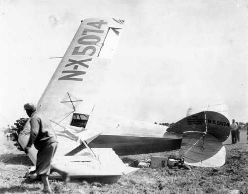 Goddard special monoplane nx5074 thomas hasher dole air race image