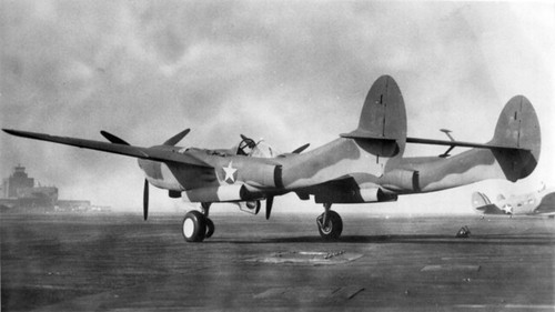 Ray Wagner Collection Image Lockheed P-38