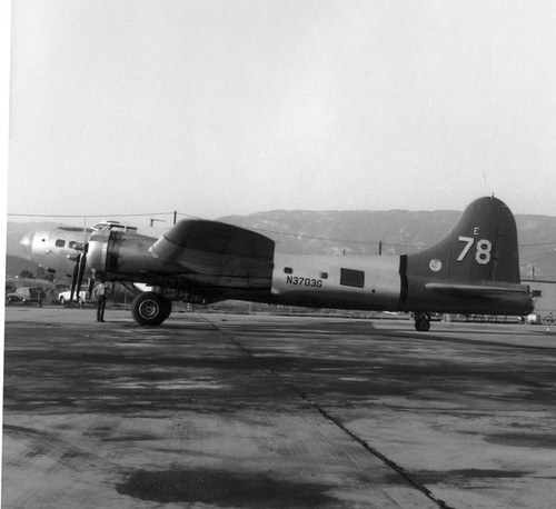 Boeing B-17G, 44-83546, N3703G, Santa Barbara