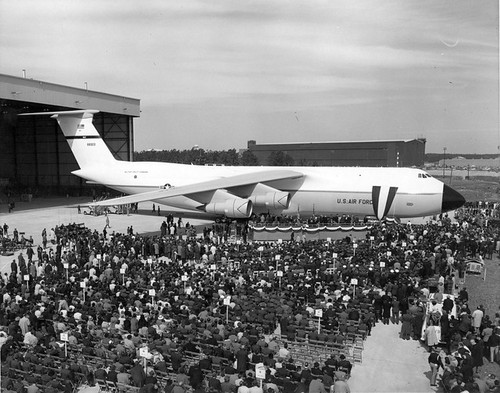Morrow_0453 Lockheed C-5A factory rollout