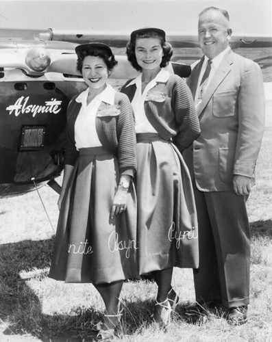 Darline dottie sanders image 1955 All Women Transcontinental Air Race