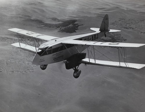 Hilda Jarmuth Collection Photo DH.84 aircraft SU-ABJ