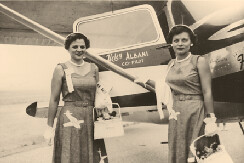 Fran Bera and Helen Albani 1954 Powder Puff Derby