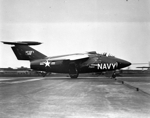 PictionID:45404707 - Catalog:16_006573 - Title:Grumman XF10F-1 US Navy photo - Filename:16_006573.TIF