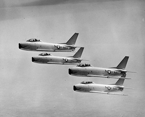 North American Fury FJ-3 US Navy photo