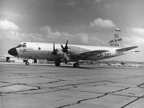 Lockheed P-3C Orion NAS North Island Apr. 8, 1975 Robert Lawson photo