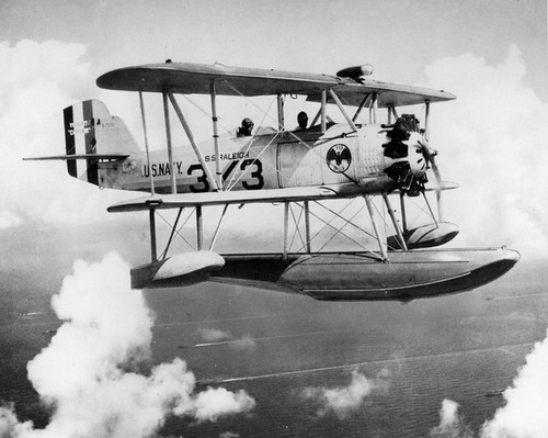 Vought O2U-1 Corsair VO-3S USS Raleigh 1926 US Navy photo