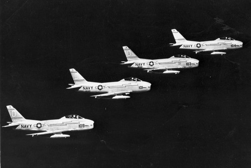 PictionID:43266257 - Catalog:16_003865 - Title:North American Fury FJ-3 US Navy photo -