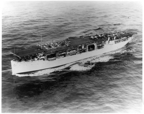 CV-1 Langley US Navy Photo